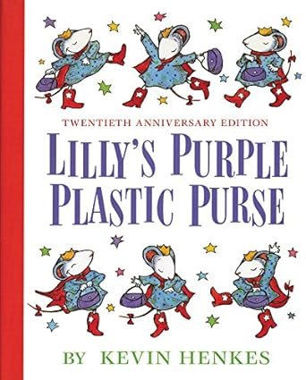 purple-purse lilly's purple plastic purse book cover
