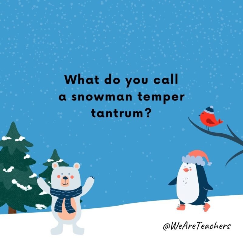 What do snowmen eat for breakfast?- winter jokes