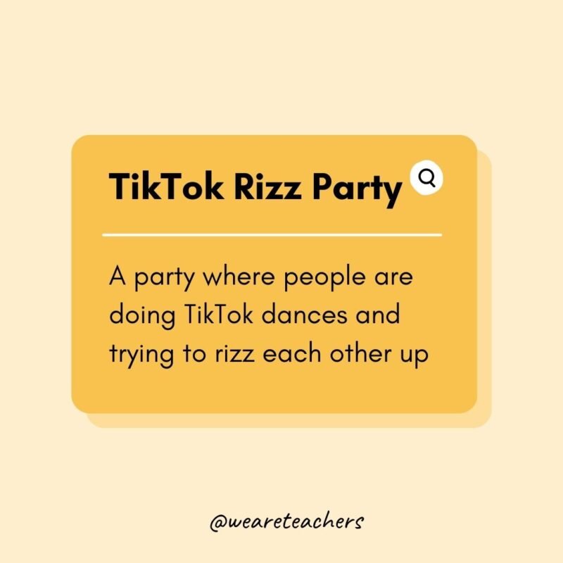TikTok Rizz Party