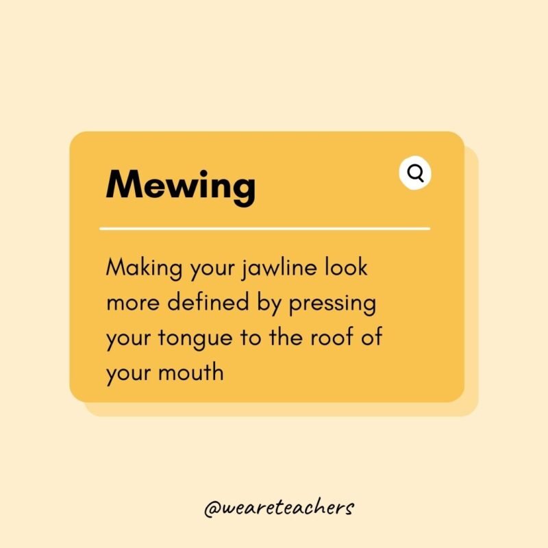 Mewing