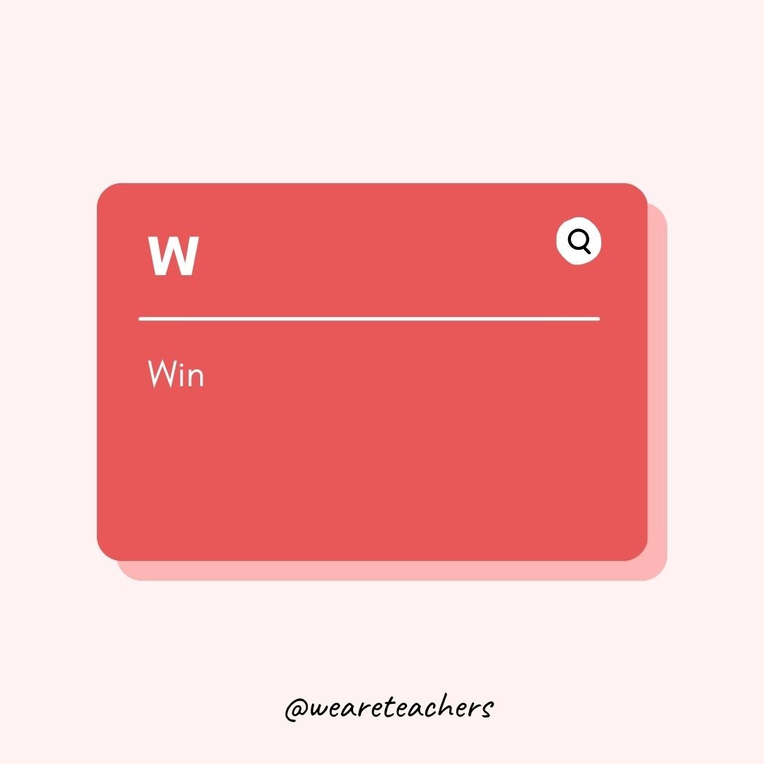 W