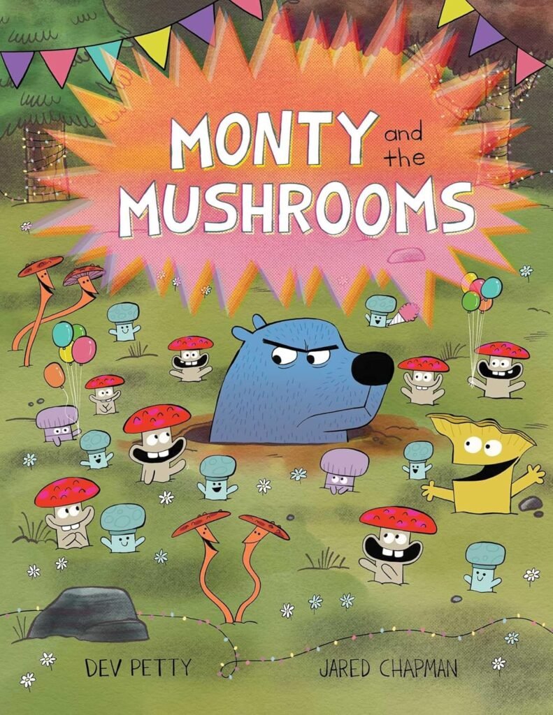 Monty and the Mushrooms book cover