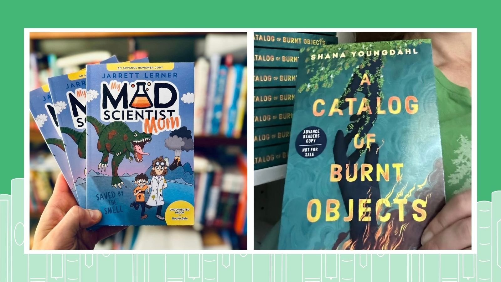 New Books March 2025 including Mad Scientist Mom and A Catalog of Burnt Objects