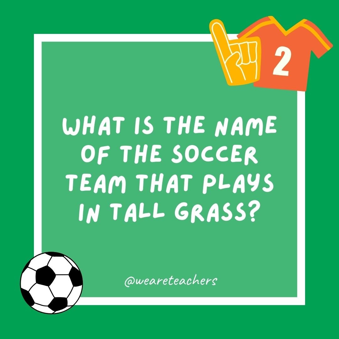 What is the name of the soccer team that plays in tall grass?

