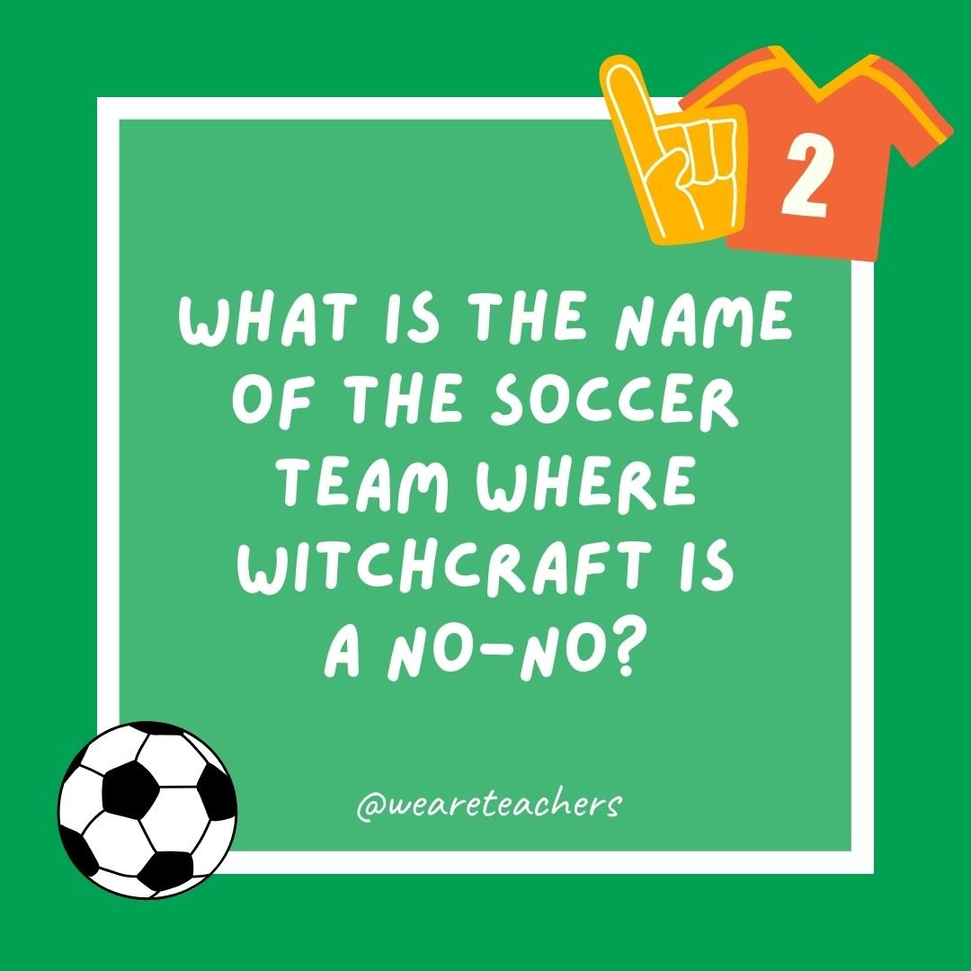 What is the name of the soccer team made up of confused and misguided players?
