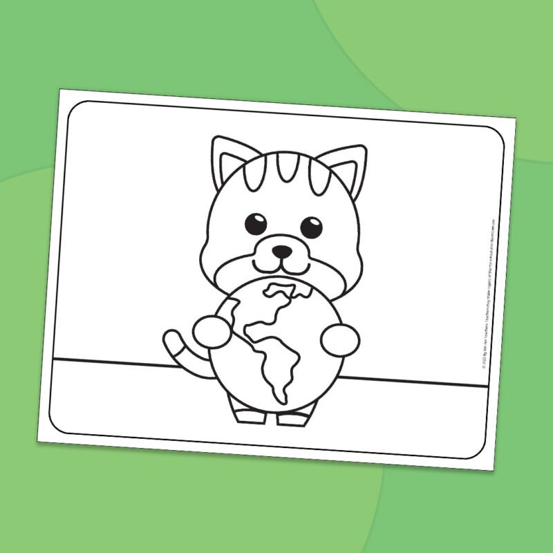 Earth Coloring Pages 5