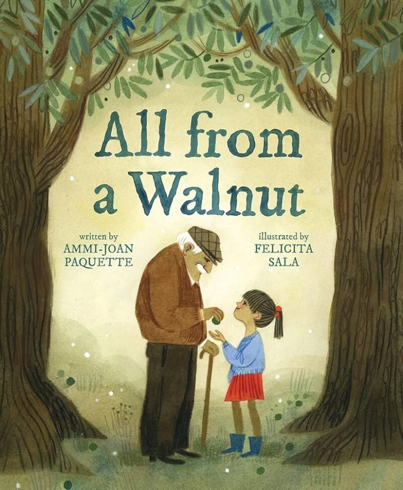 all from a walnut book cover, books about trees 