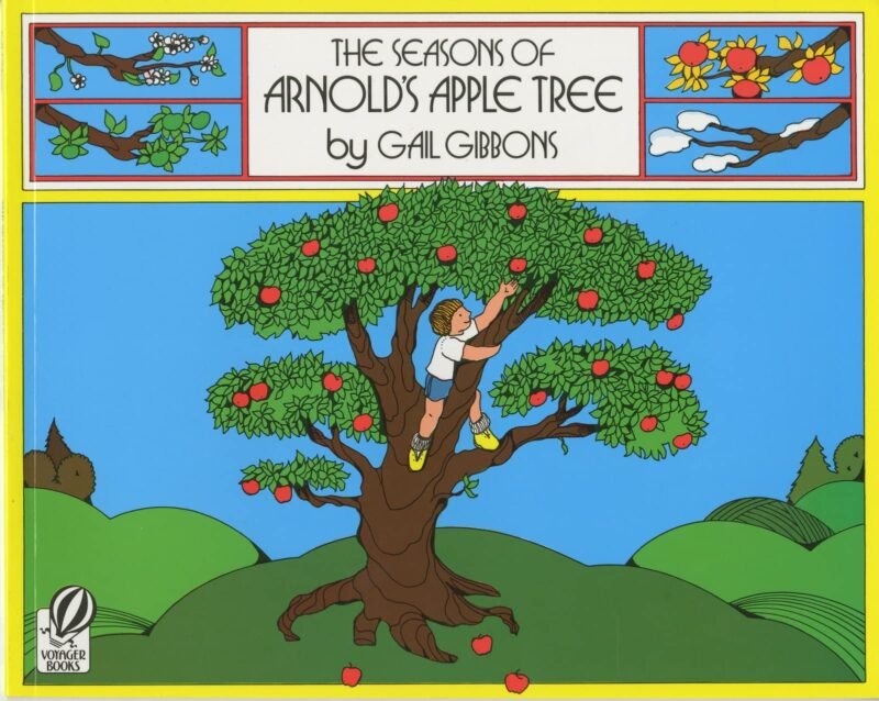 seasons of arnold's apple tree book cover, books about trees 