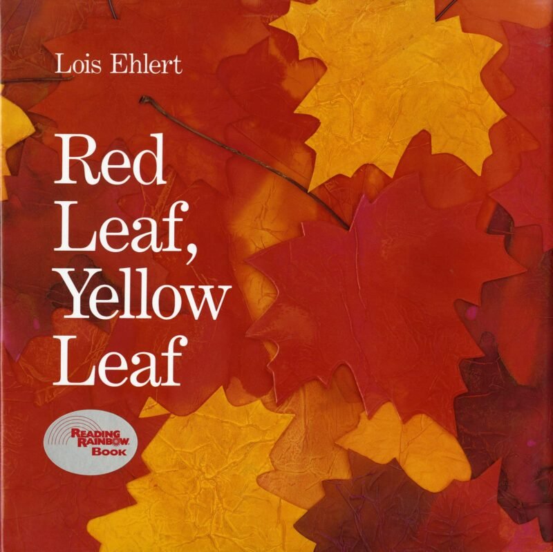red leaf yellow leaf book cover , books about trees 