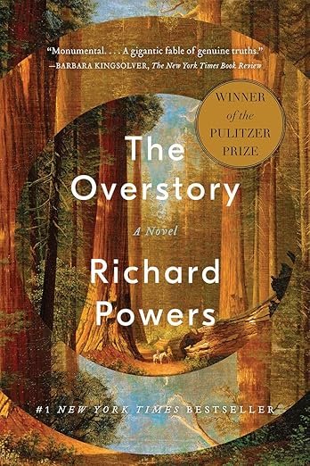 the overstory novel cover 