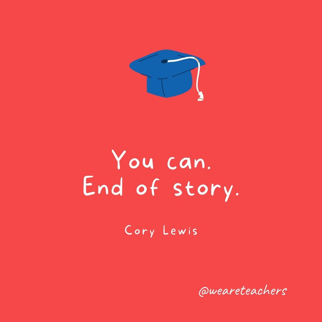 You can. End of story. —Cory Lewis