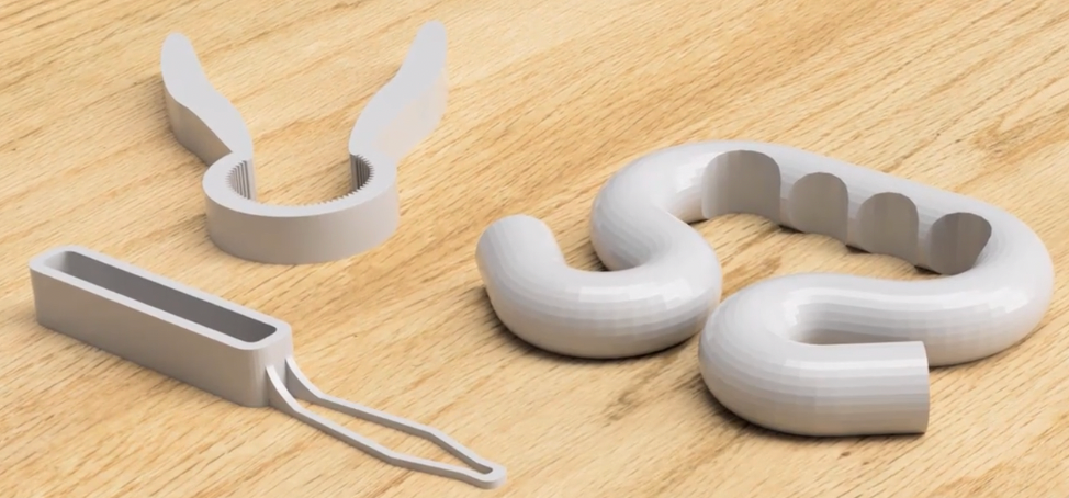 3d printed white assistive devices