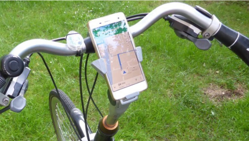 Bike phone holder