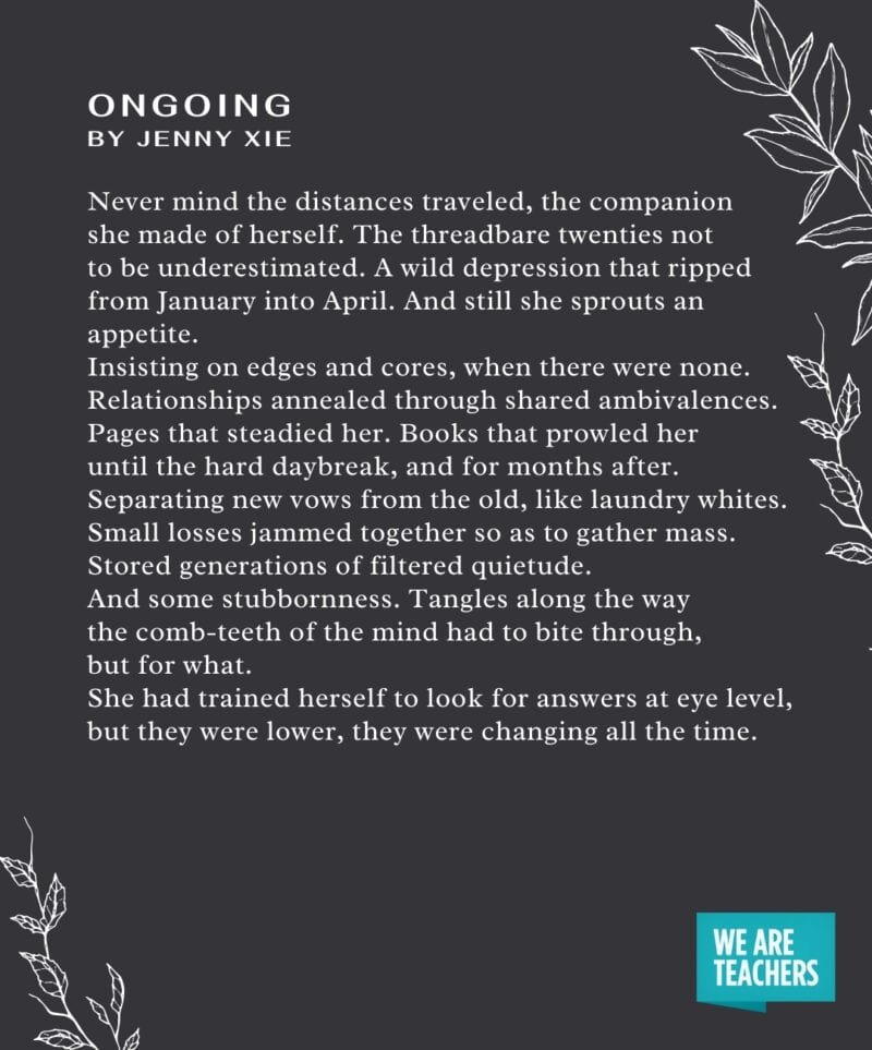 Ongoing by Jenny Xie