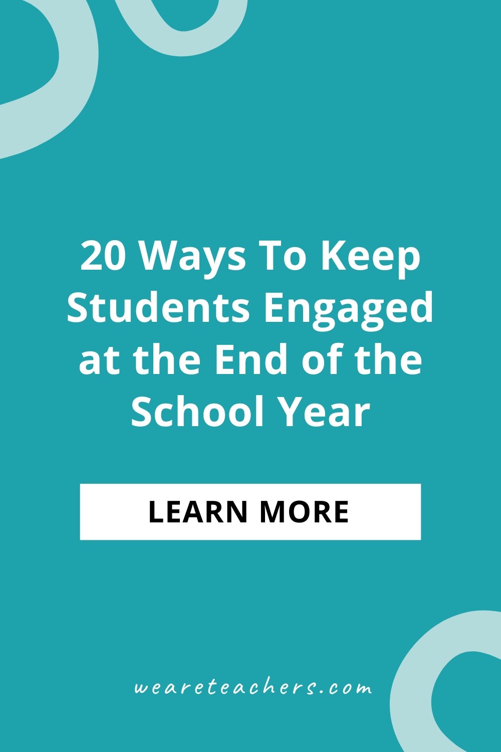 Stay engaged EOY When the finish line is in sight, it's harder to maintain high expectations. Try these tips for keeping students engaged until the very end.