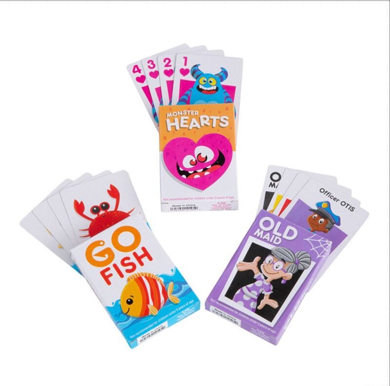 Card games: Go Fish, Monster Hearts, Old Maid as an example of inexpensive gift ideas for students