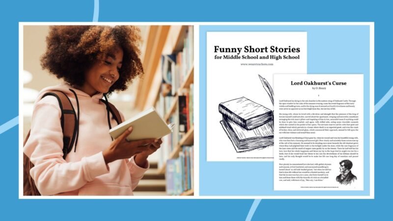 Funny short stories for middle and high school free printable