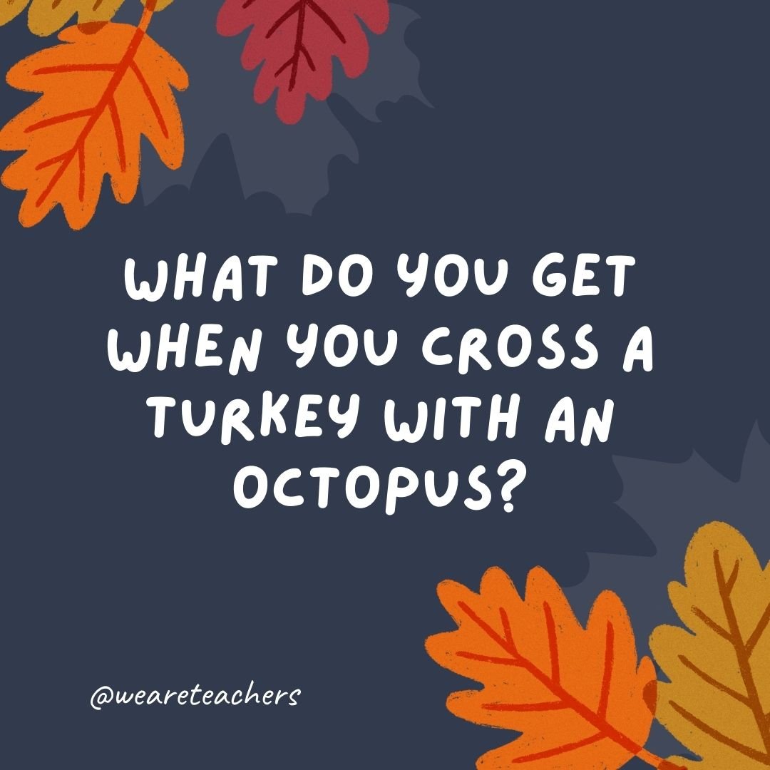 What do you get when you cross a turkey with a computer?
