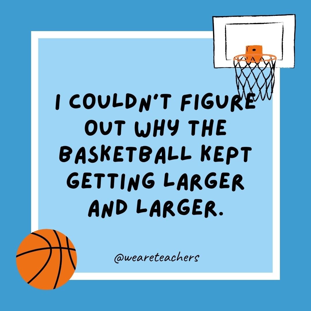 basketball jokes example