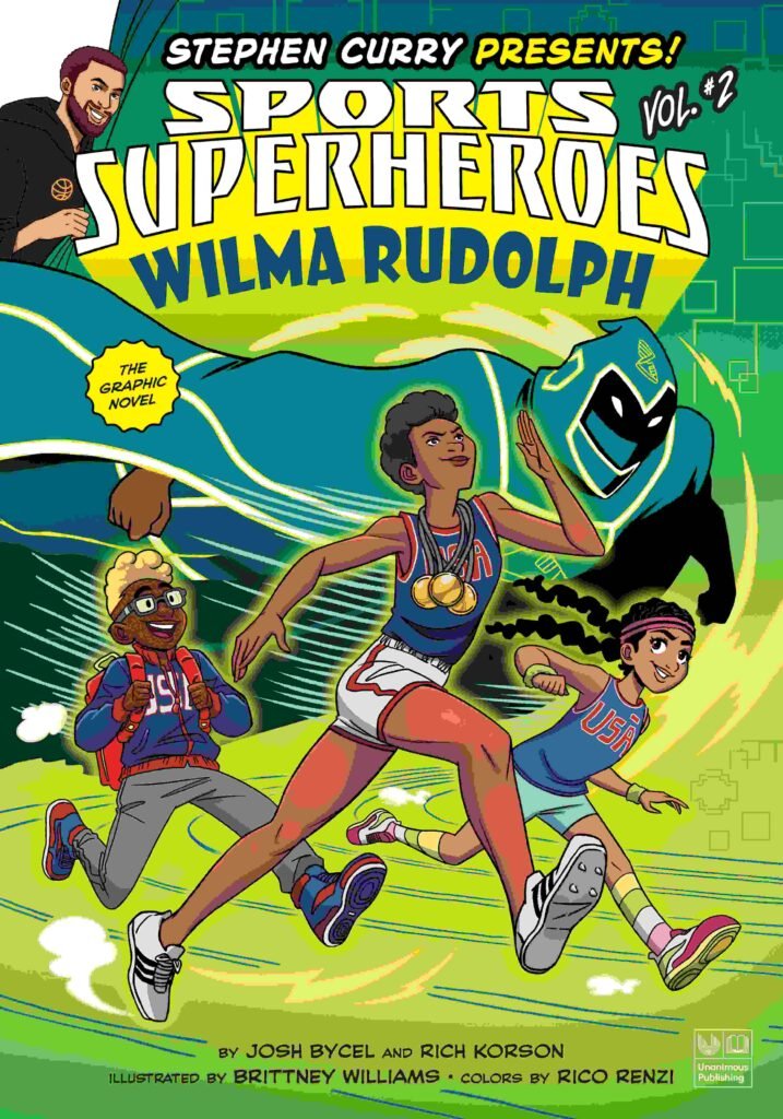 Sports Superheroes: Wilma Rudolph book cover