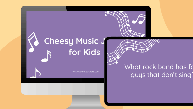 Music Jokes for Kids Google Slides