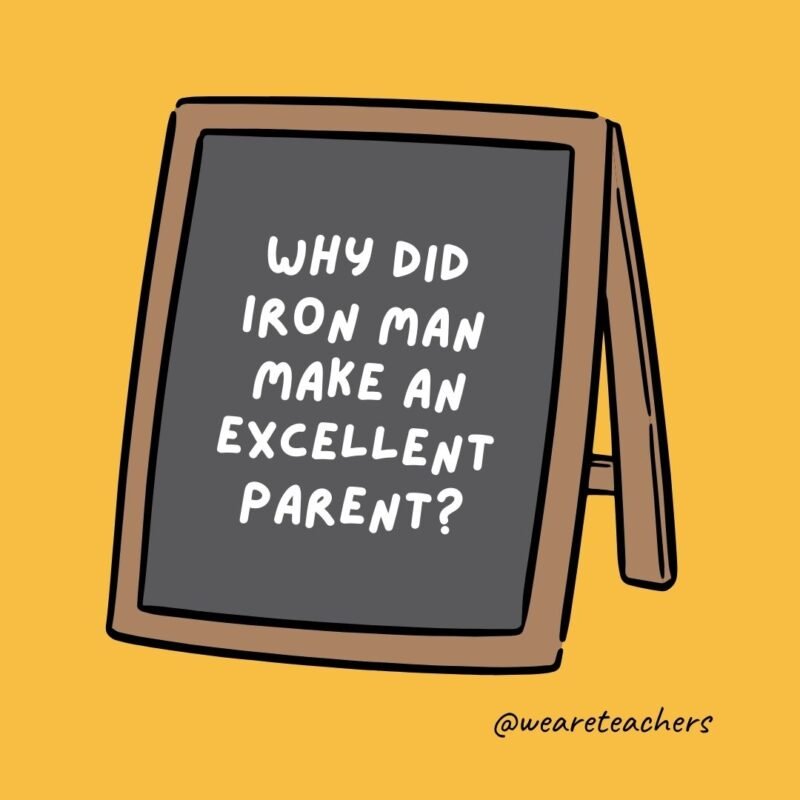 Why did Iron Man make an excellent parent? Why did Iron Man make an excellent parent?