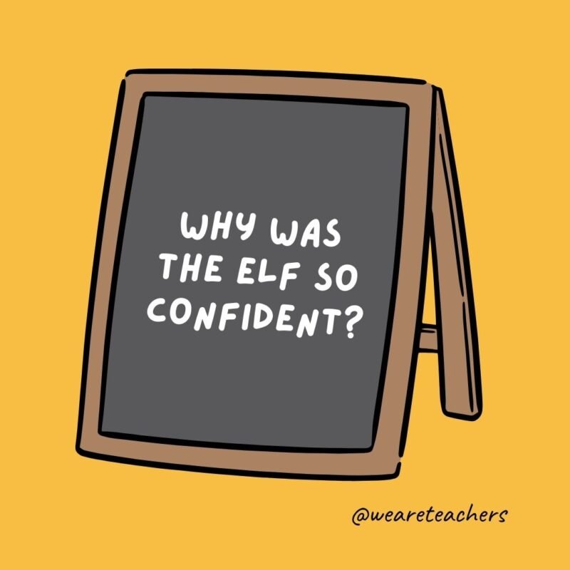 Why was the elf so confident? Why was the elf so confident?