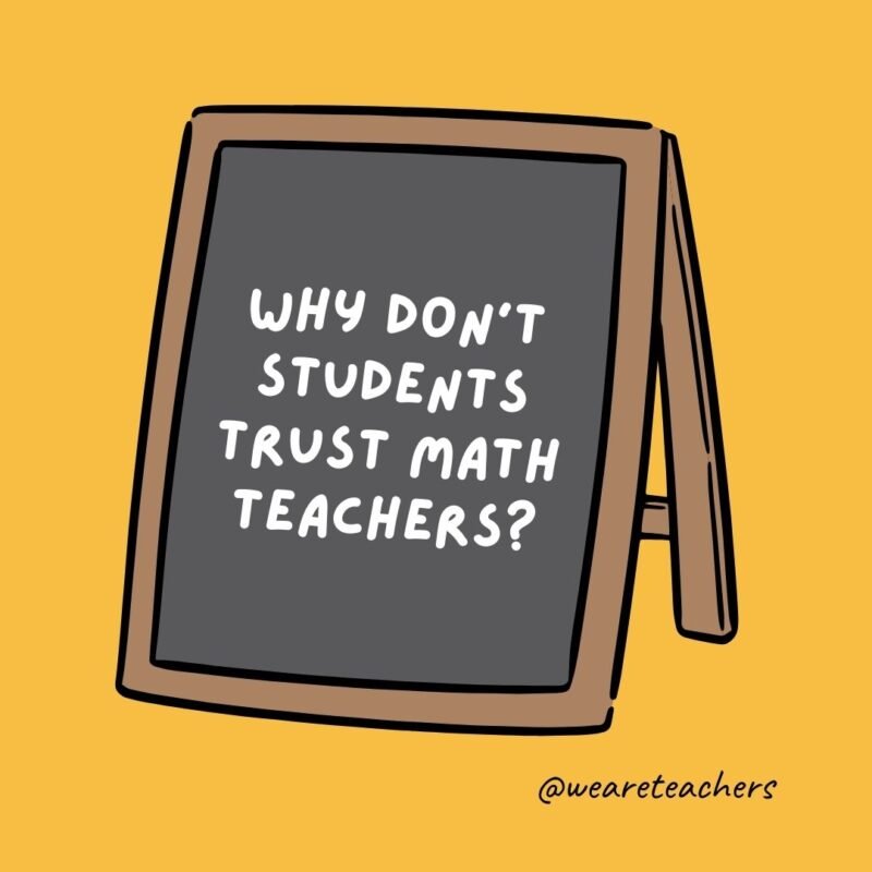 Why don’t students trust math teachers? Why don’t students trust math teachers?