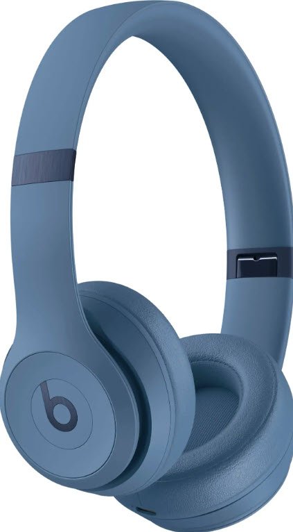 Beats Solo 4 Wireless On Ear Headphones in slate blue