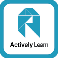 Actively Learn logo Actively Learn logo in teal on a white background