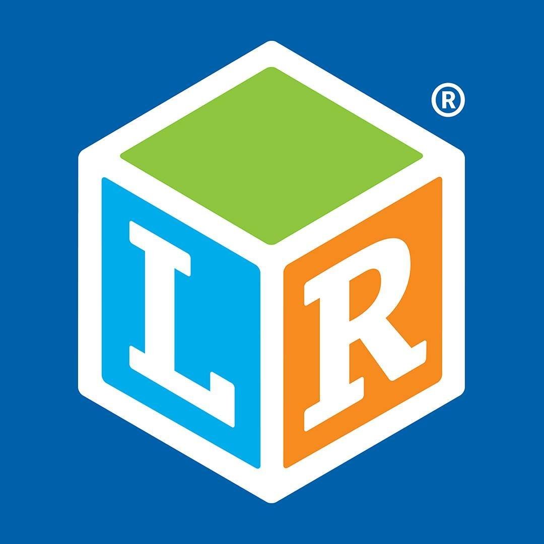 Learning Resources logo Learning Resources logo on a blue background