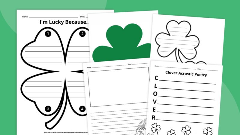 st patricks day worksheets