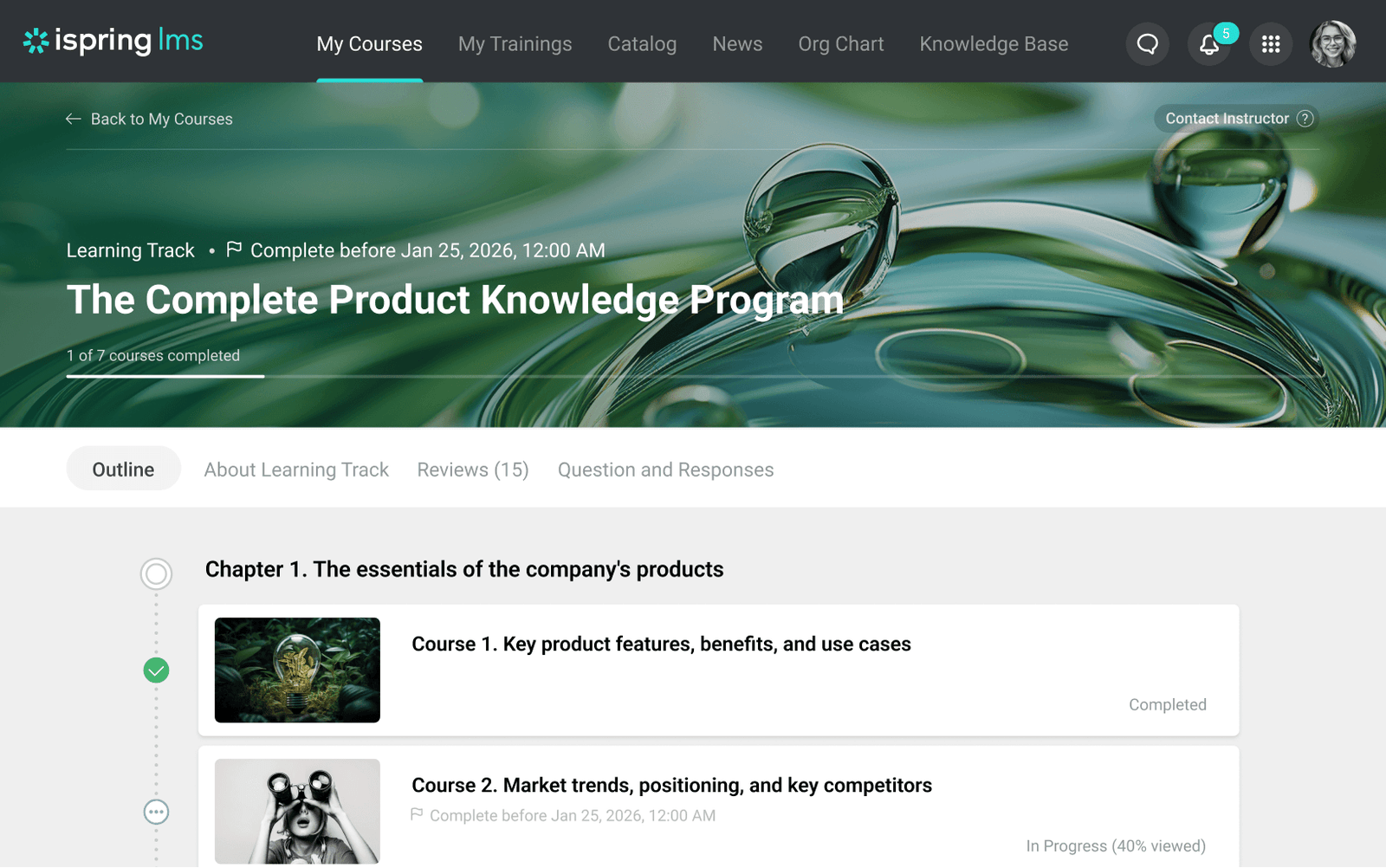 Social Learning Improves Completion Rates