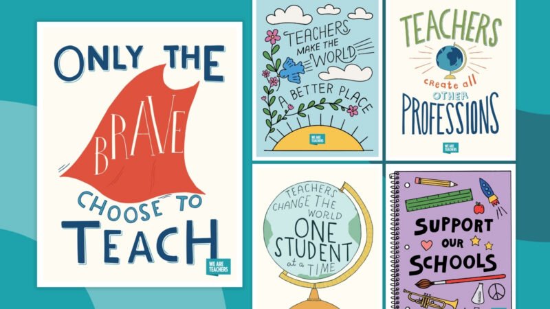 teacher appreciation posters