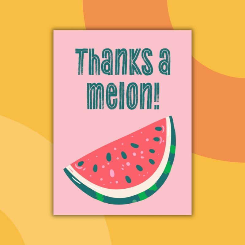 Printable Thank You Cards From Teachers to Students an image of a printable thank you card from teachers to students example