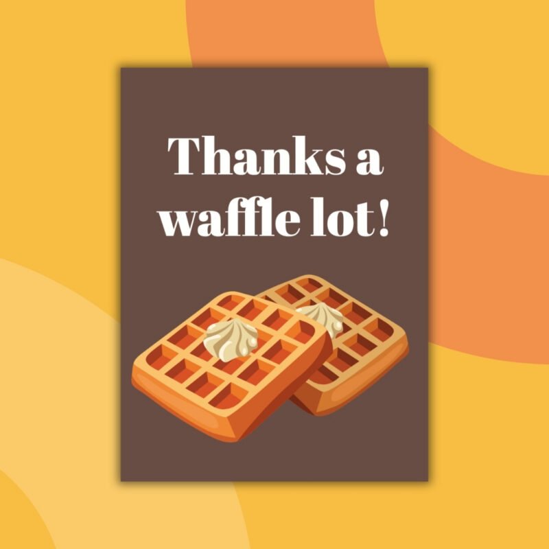 Printable Thank You Cards From Teachers to Students an image of a printable thank you card from teachers to students example