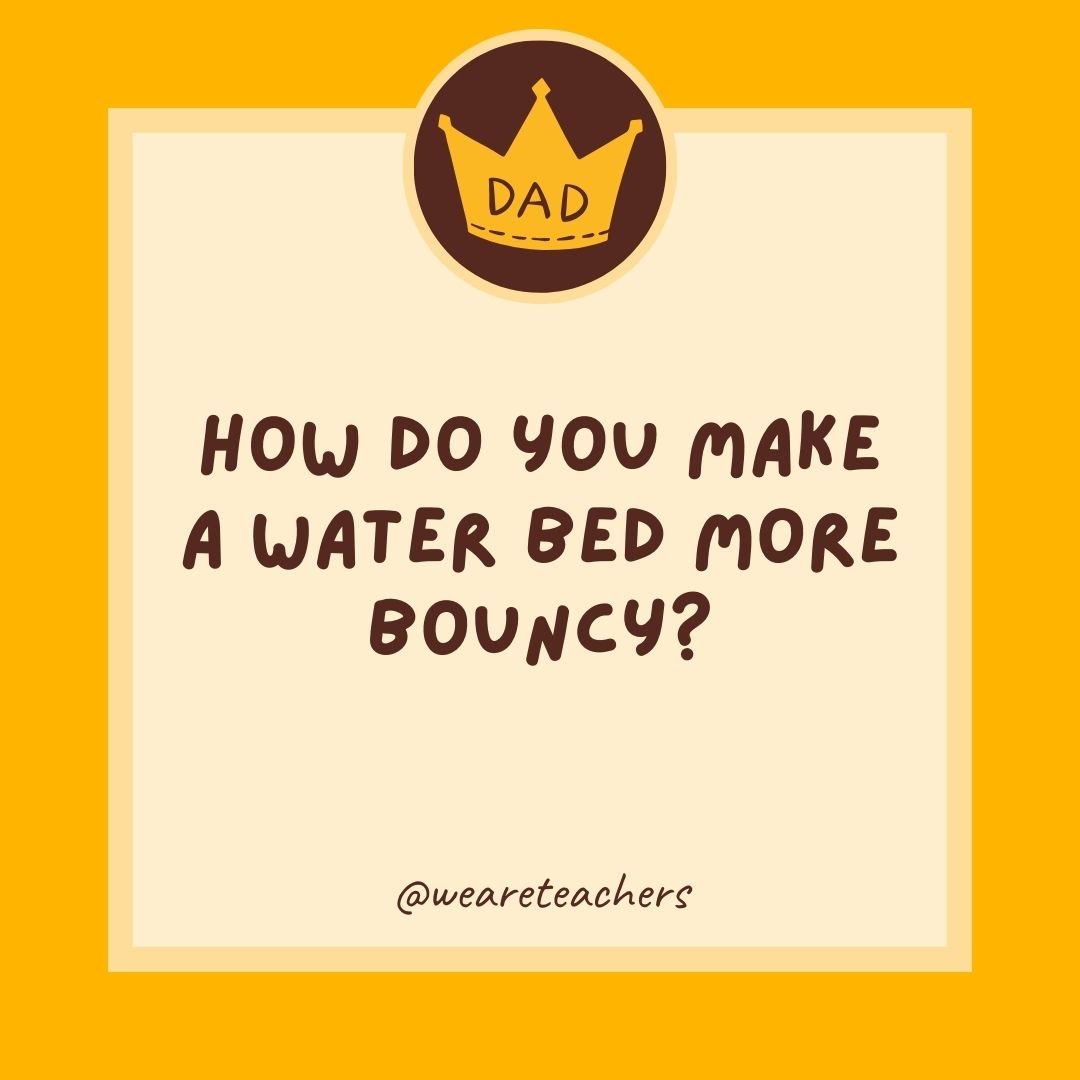 How do you make a water bed more bouncy? How do you make a water bed more bouncy?