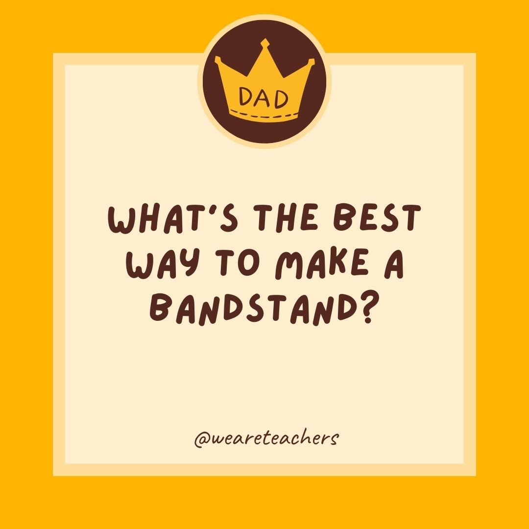 What’s the best way to make a bandstand? What's the best way to make a bandstand?