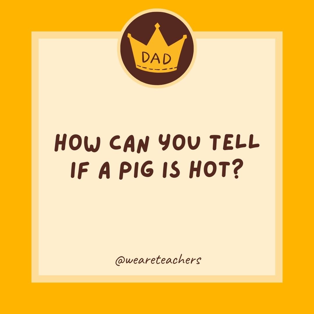 How can you tell if a pig is hot? How can you tell if a pig is hot?