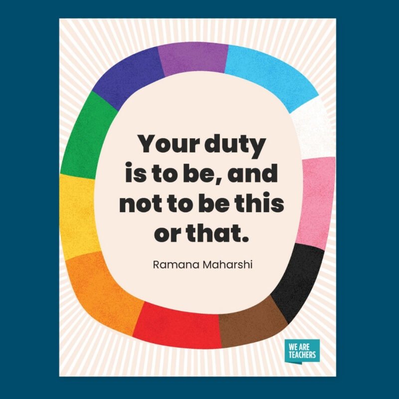 a printable Pride Month poster example