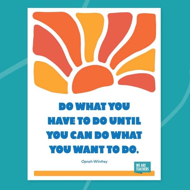 Inspirational end of year quotes- by Oprah Winfry