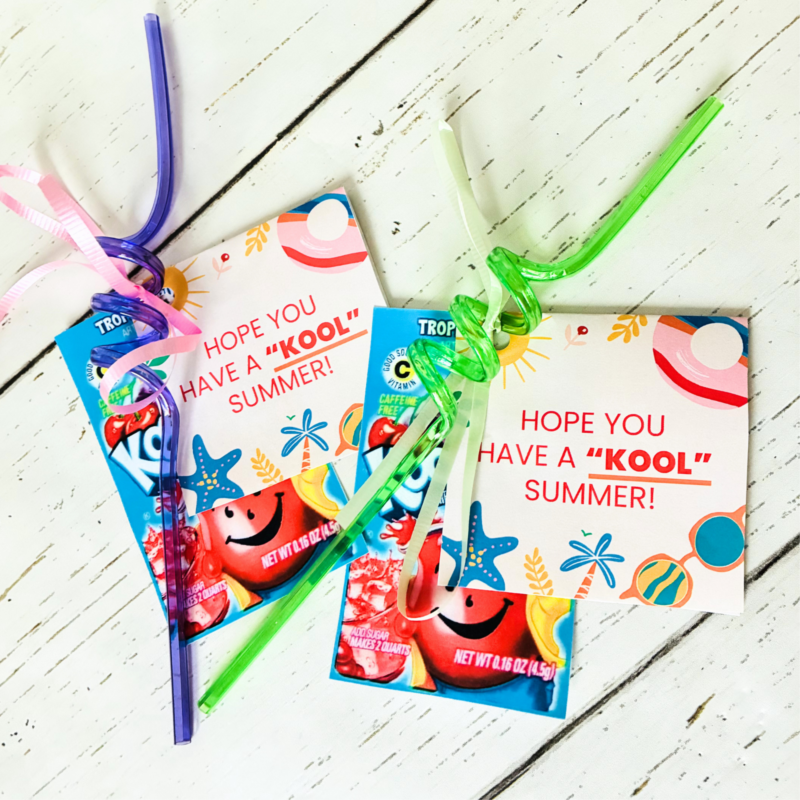 a printable tad and end of year gift for student