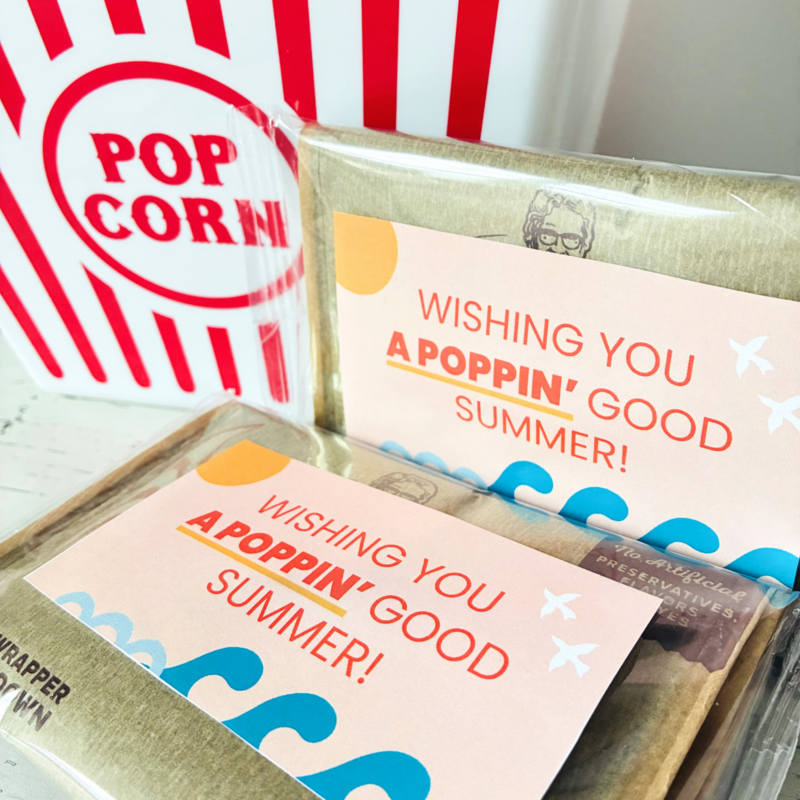 a printable tad and end of year gift for student