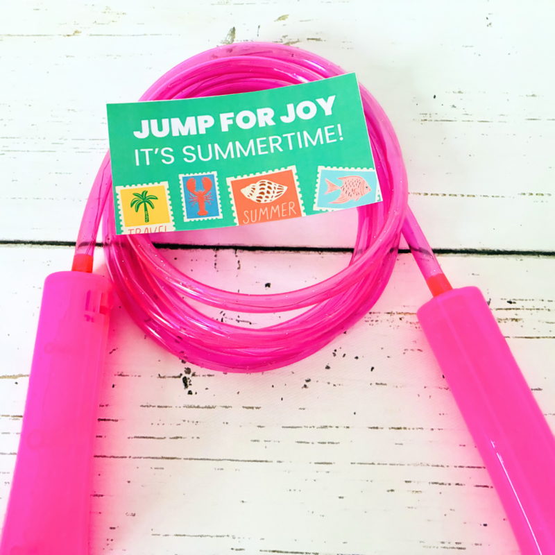 a printable tad and end of year gift for student