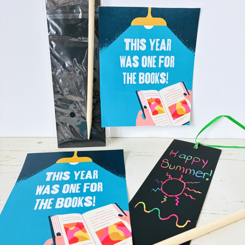a printable tad and end of year gift for student