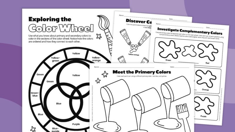 color-theory-2 color theory worksheet examples