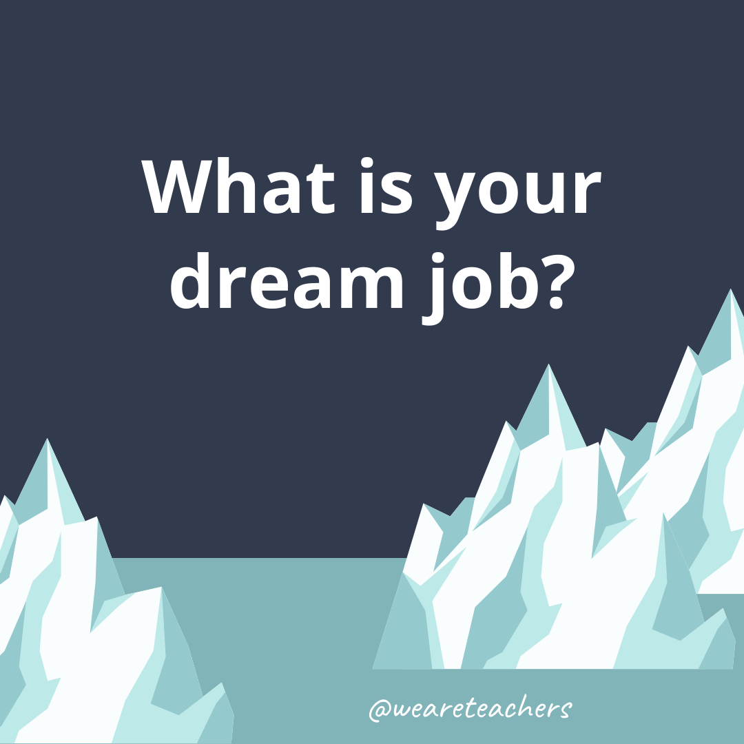 What is your dream job?
