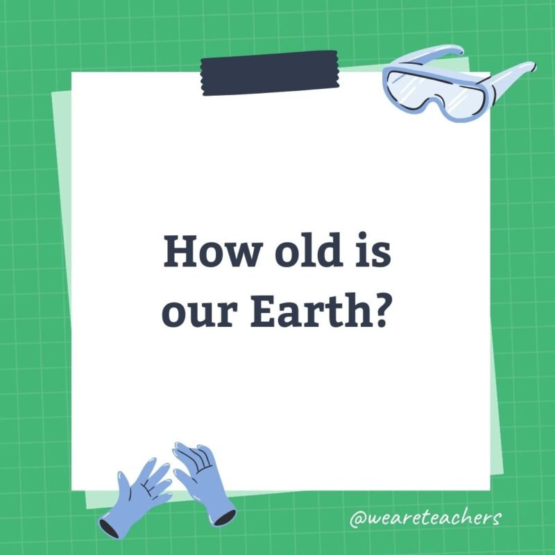 How old is our Earth?