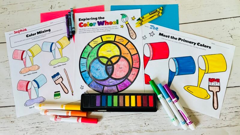 Color Theory Worksheets