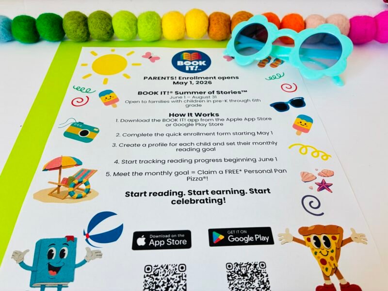 an image of a summer reading program printable for kids